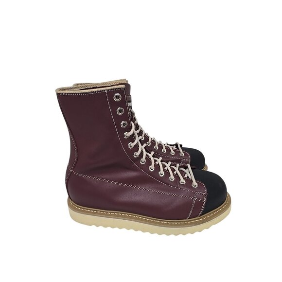 DAKOTA Men's 8" Ironworker Unlined Steel Toe Steel Plate Work Boots Copper 11M - Picture 2 of 7